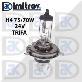 Крушка H4 75/70W 24V P43t Trifa